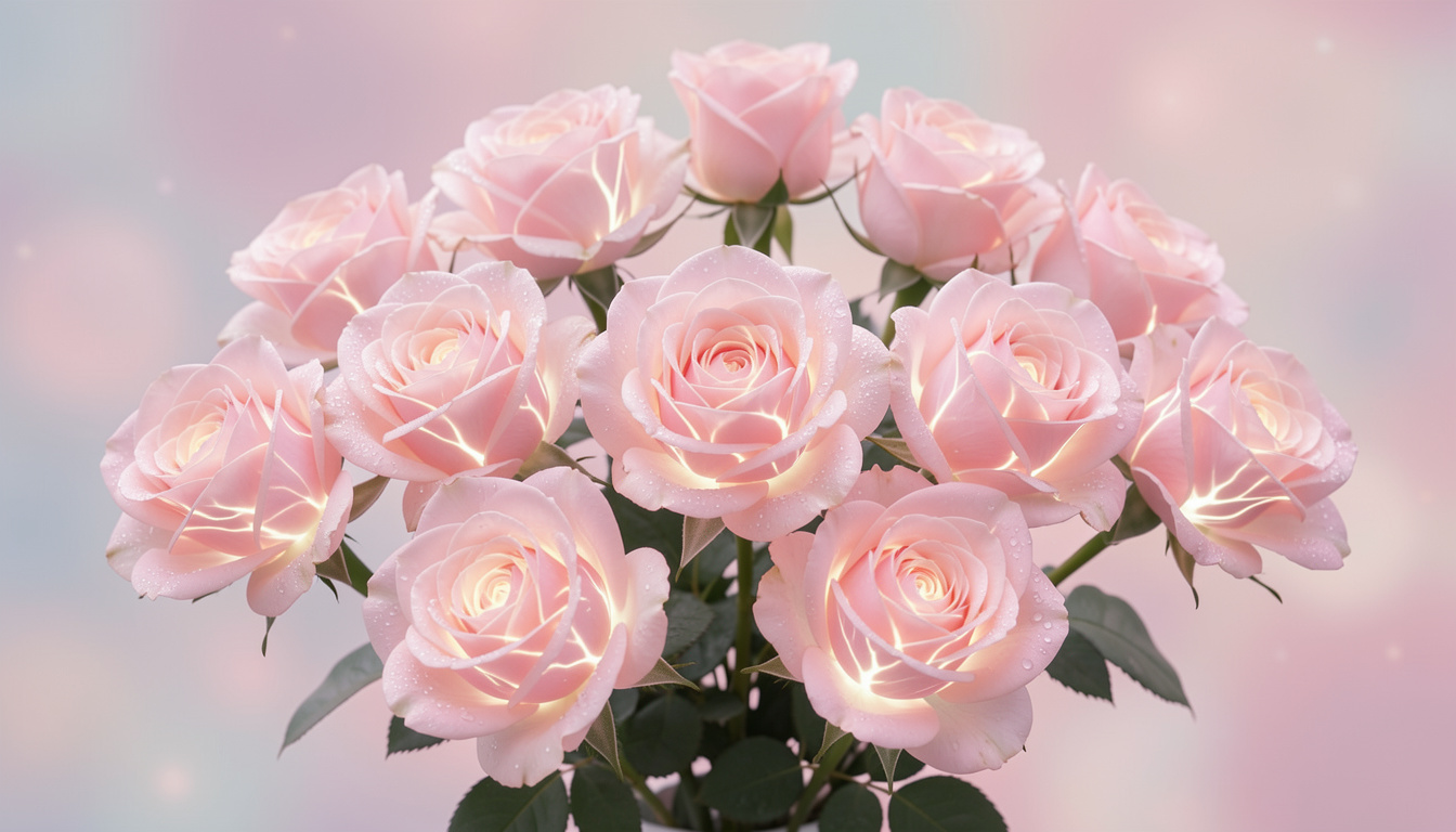 12 Gemini Glowing Flower AI Photo Editing Prompts 2026 Trending Rose Aesthetics for Girls