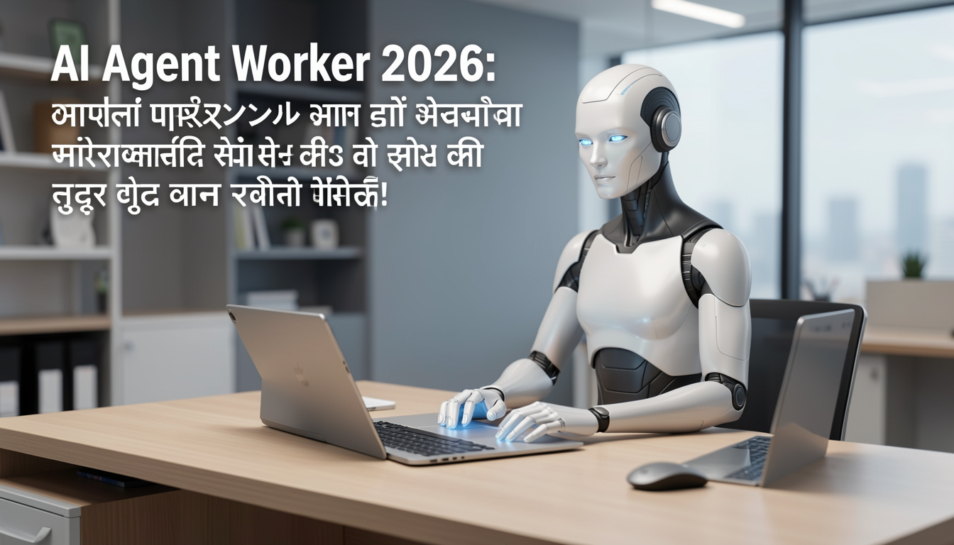 AI Agent Worker 2026 आपका पर्सनल एआई कर्मचारी जो खुद काम करता है!
