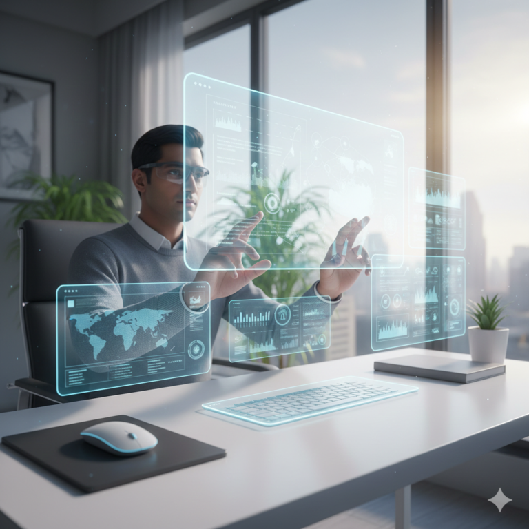 AI Holographic Workspaces