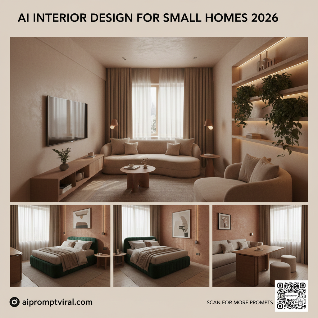 AI Interior Design for Small Homes