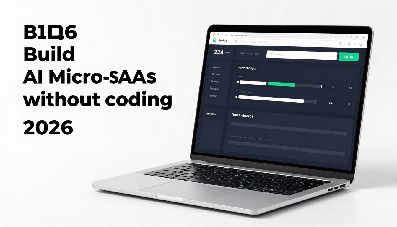 Build AI Micro-SaaS without coding 2026