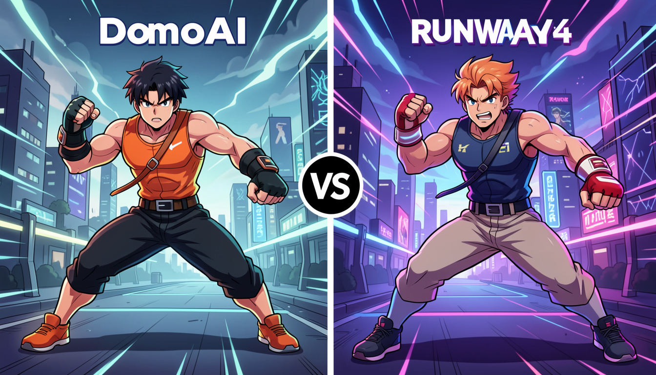 DomoAI vs Runway Gen-34 अपनी वीडियो को Anime या Cinema में बदलें – Ultimate 2026 Guide