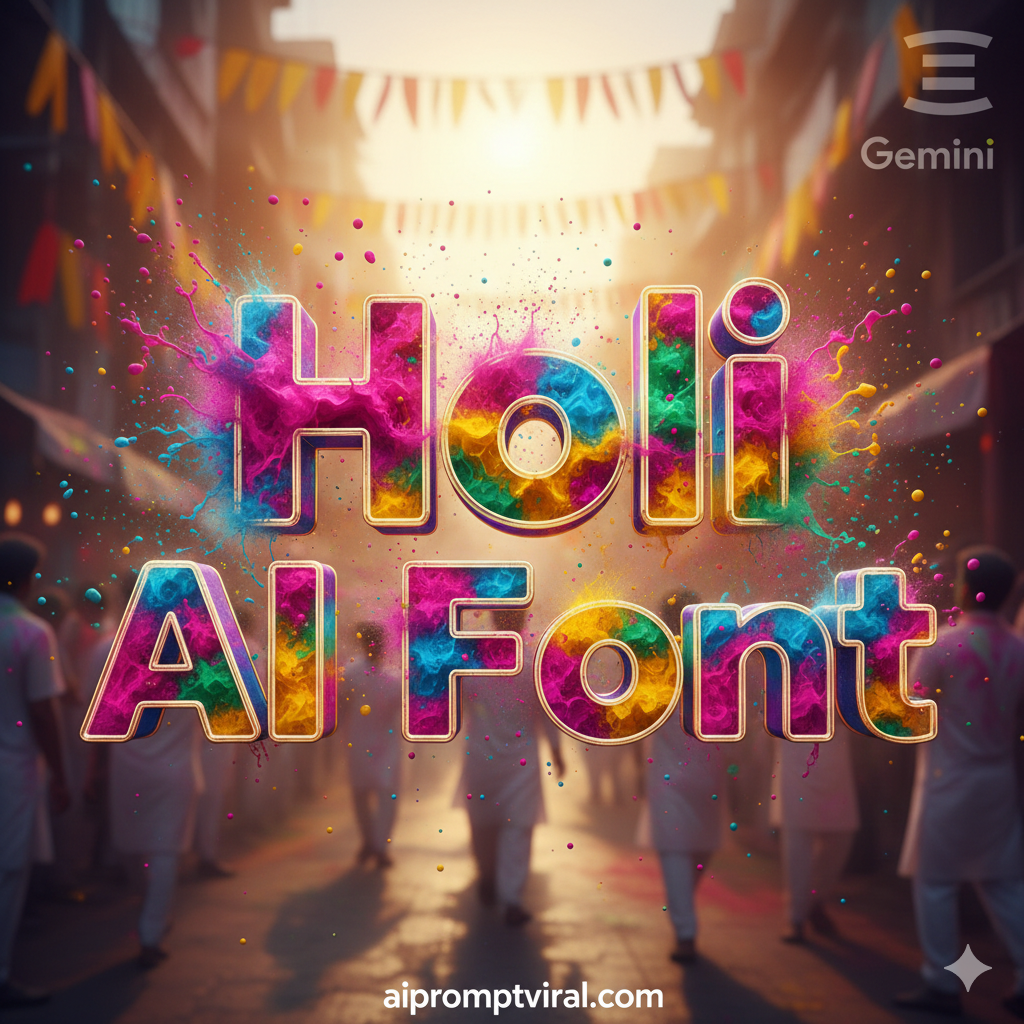 Holi AI Font Latest 2026