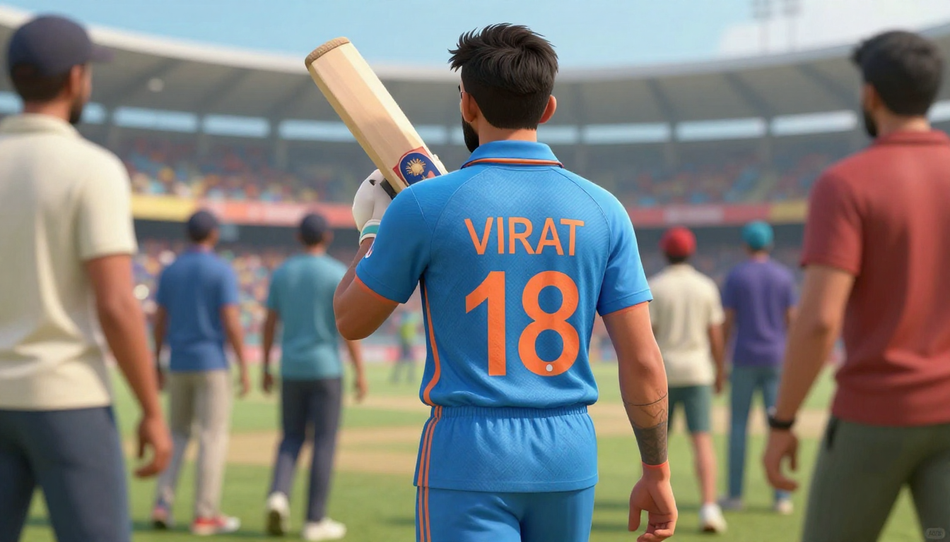 Indian Cricket Jersey AI Prompt Create Viral 3D Art with Your Name