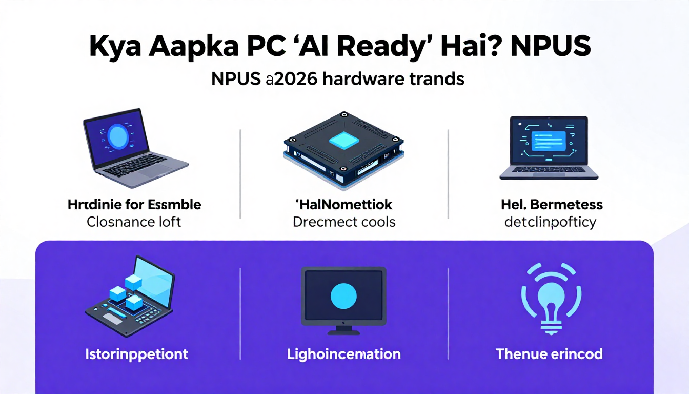 Kya Aapka PC ‘AI Ready’ Hai NPUs aur 2026 Hardware Trends Explained
