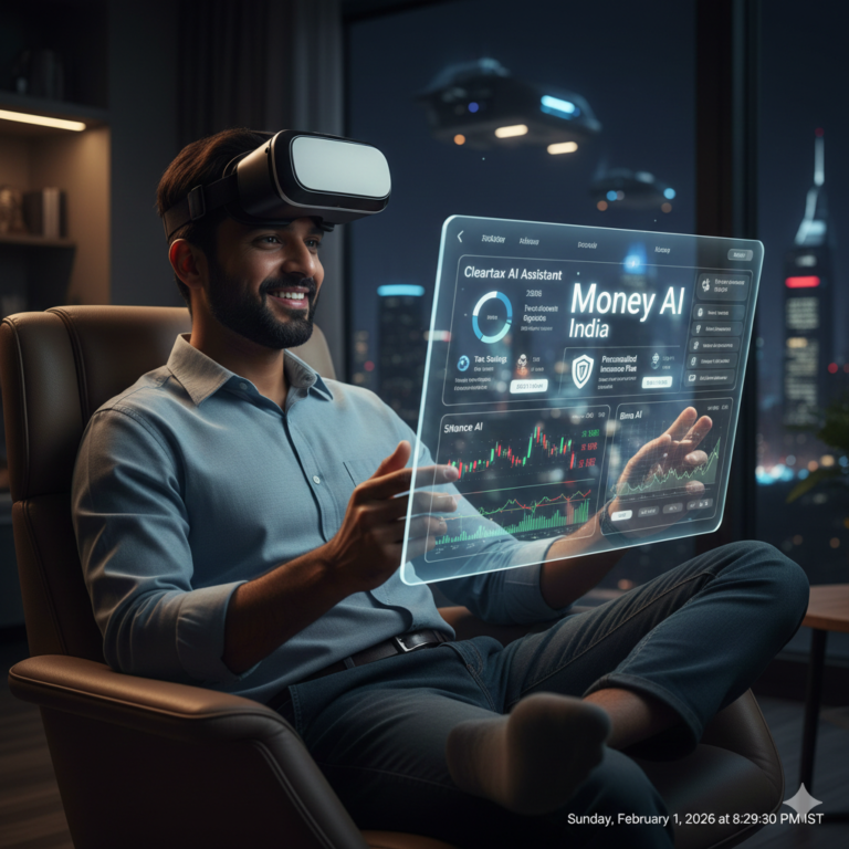 Money AI 2026 भारत में टैक्स बचाने और निवेश करने का 'स्मार्ट एआई' तरीका