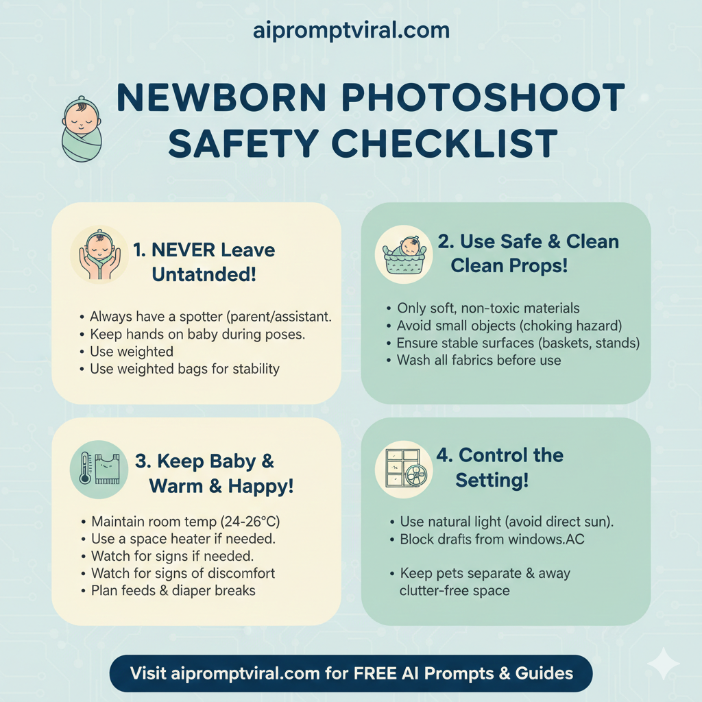 Newborn Baby Photoshoot Ideas 2026