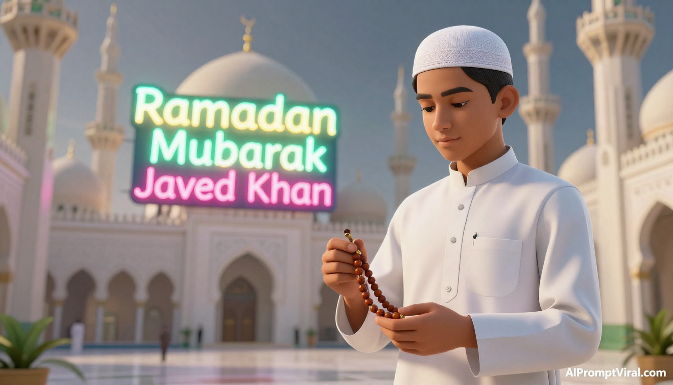 Ramadan Mubarak 2026 AI Photo Prompts