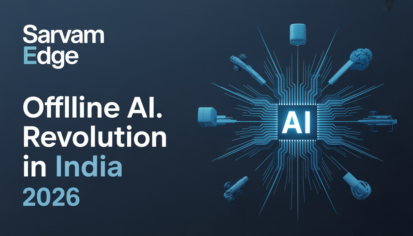 Sarvam Edge AI Offline AI Revolution in India 2026