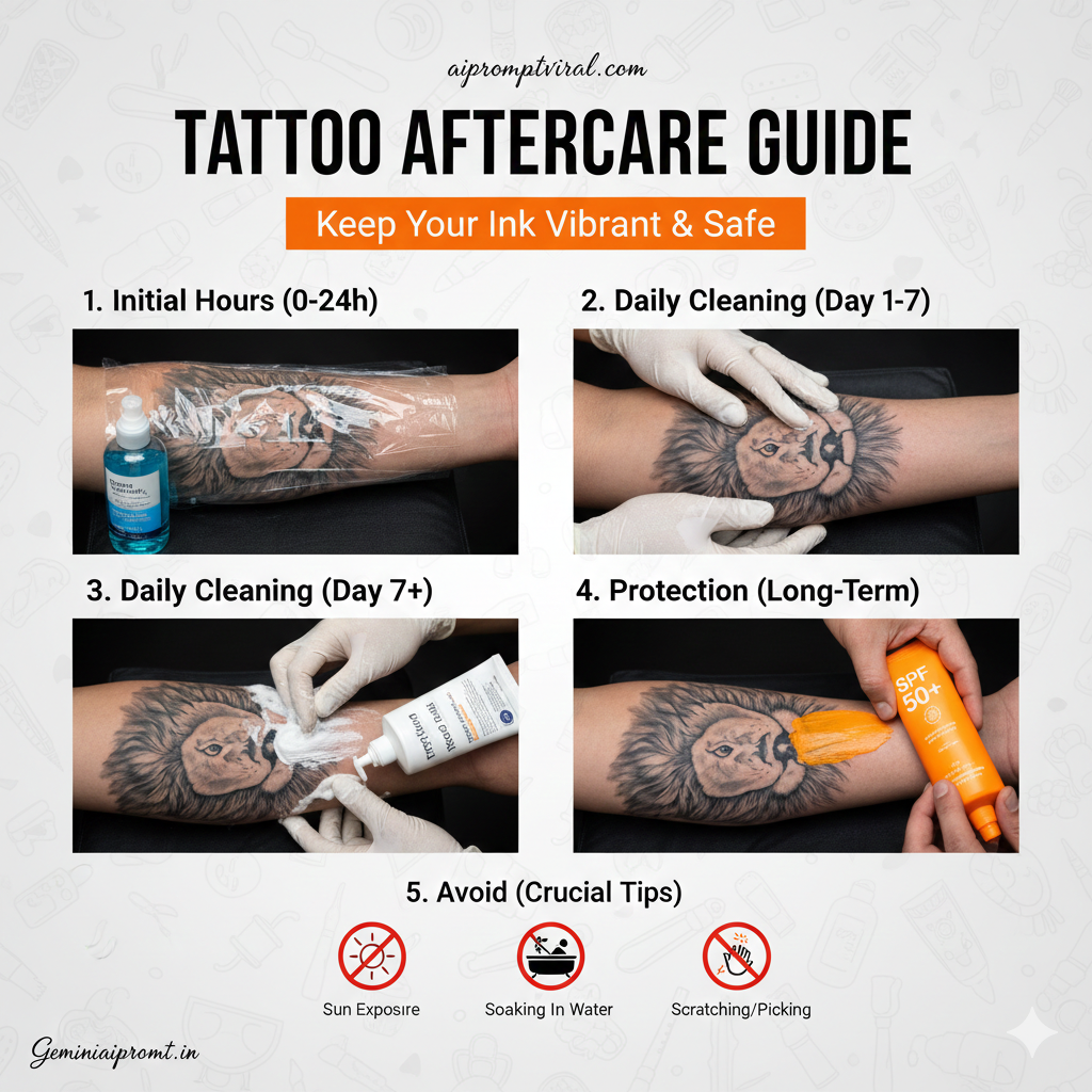 Tattoo Aftercare Guide
