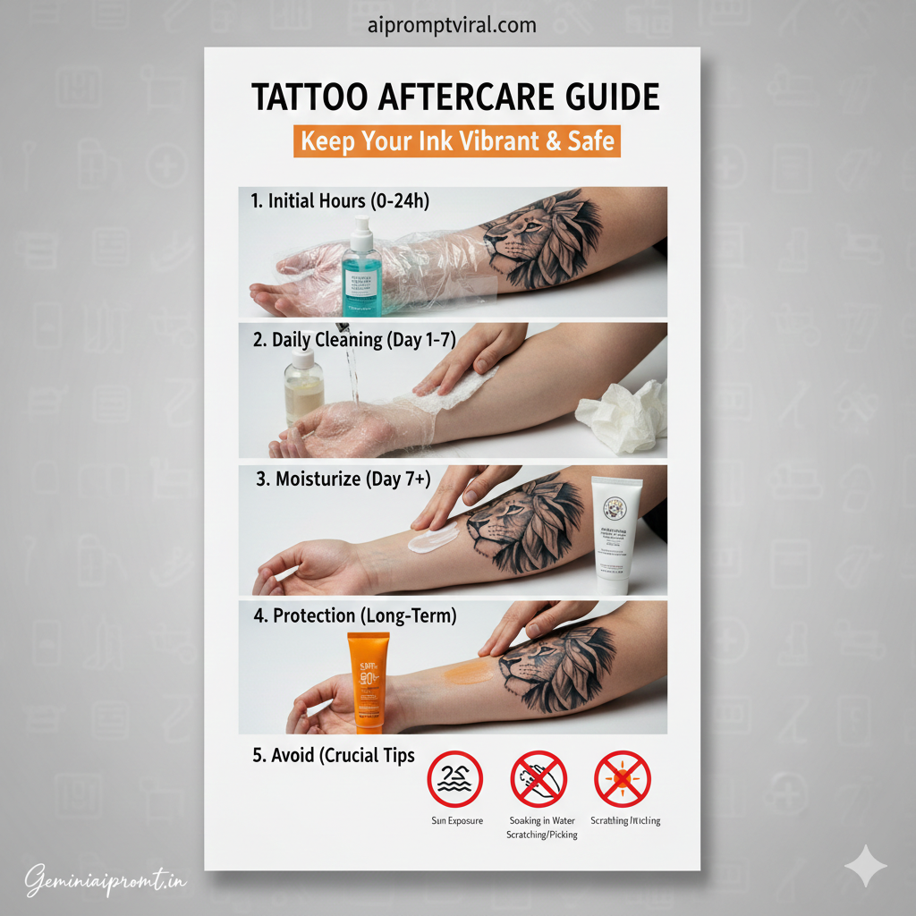 Tattoo Aftercare Guide