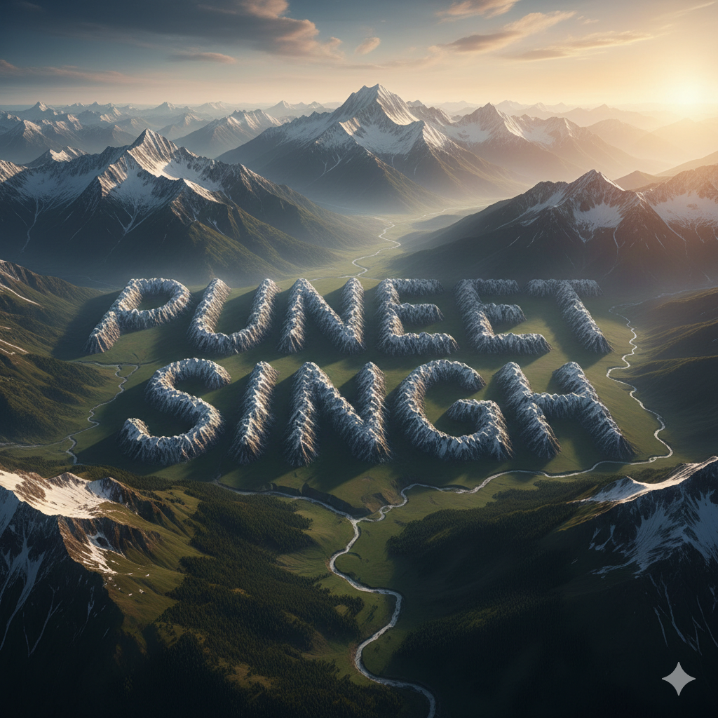 देखिये कैसे ये विशाल पहाड़ धीरे-धीरे मेरा नाम बना रहे हैं। कुदरत का ये करिश्मा आपको कैसा लगा कमेंट्स में बताएं!