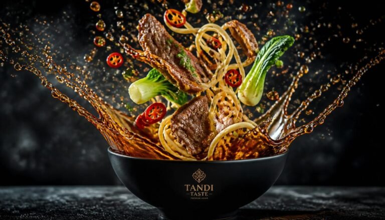 10 Premium Tandi Taste Soup AI Prompts (Exploding Food Photography)