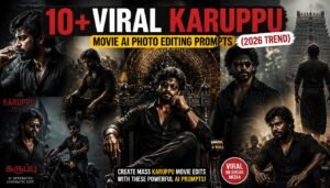 10+ Viral Karuppu Movie AI Photo Editing Prompts (2026 Trend)