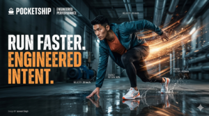 Run Faster: Engineered Pocketship Sportswear Campaign