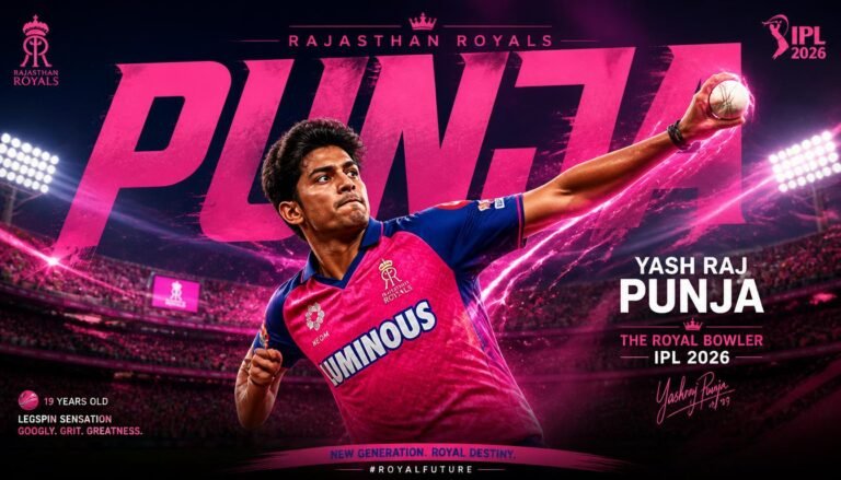 IPL 2026 Rising Star Yash Raj Punja Profile & High-End AI Image Prompts