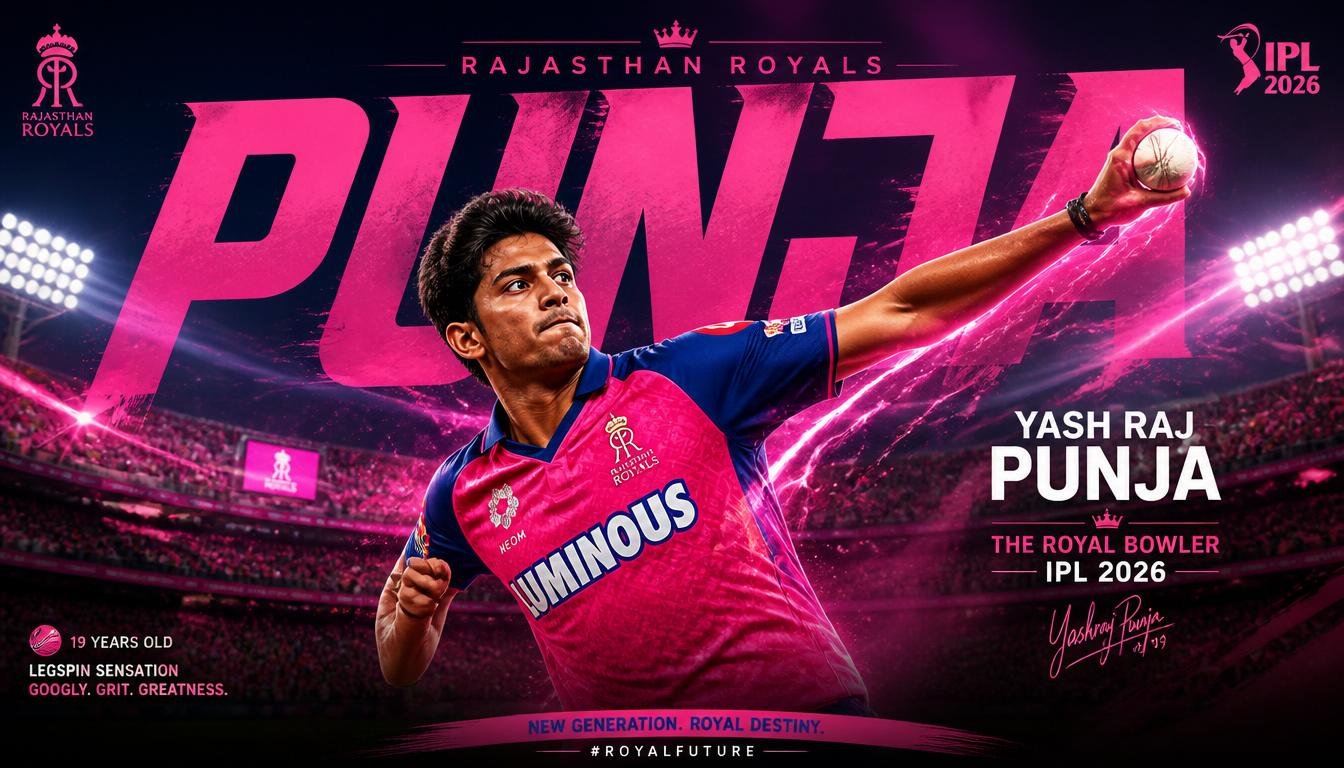 IPL 2026 Rising Star: Yash Raj Punja Profile & High-End AI Image Prompts
