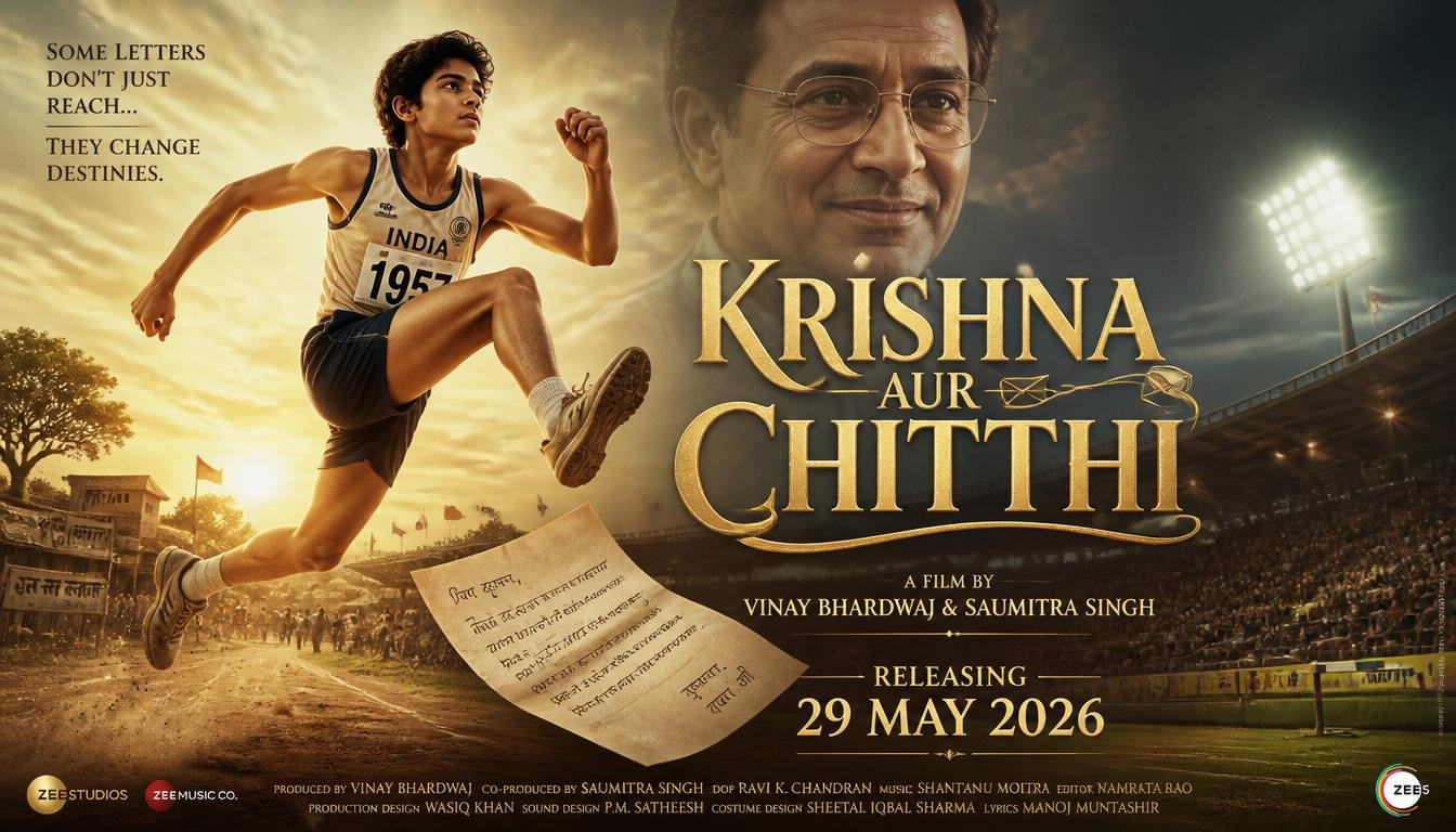 Krishna Aur Chitthi Movie Poster AI Prompts