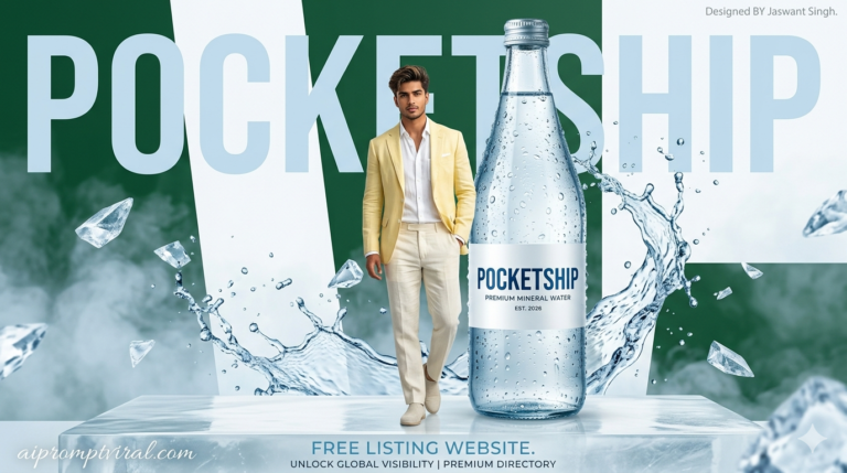 Premium Mineral Water Advertisement AI Prompts