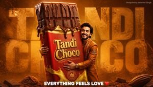10 Premium Tandi Choco AI Prompts (Cadbury Surreal Scale Trend)