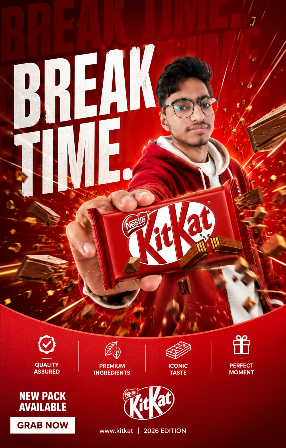 Kitkat Ad Prompt Generator