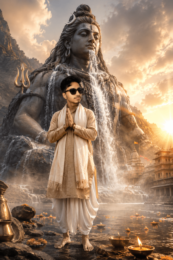 SHIV BHOLE AI IAMGE